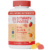 SmartyPants Kids Multivitamin Gummies: Omega 3 Fish Oil (EPA/DHA), Vitamin D3, C, Vitamin B12, B6, Vitamin A, K & Zinc for Immune Support, Gluten Free, Three Fruit Flavors, 120 Count (30 Day Supply)