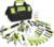 FASTPRO 220-Piece Home Tool Set, Household Repairing Tool Kit, with 12-Inch Wide Mouth Open Storage Tool Bag, Green